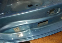 Дверь задняя правая бу Skoda Rapid OEM 5JA833052B