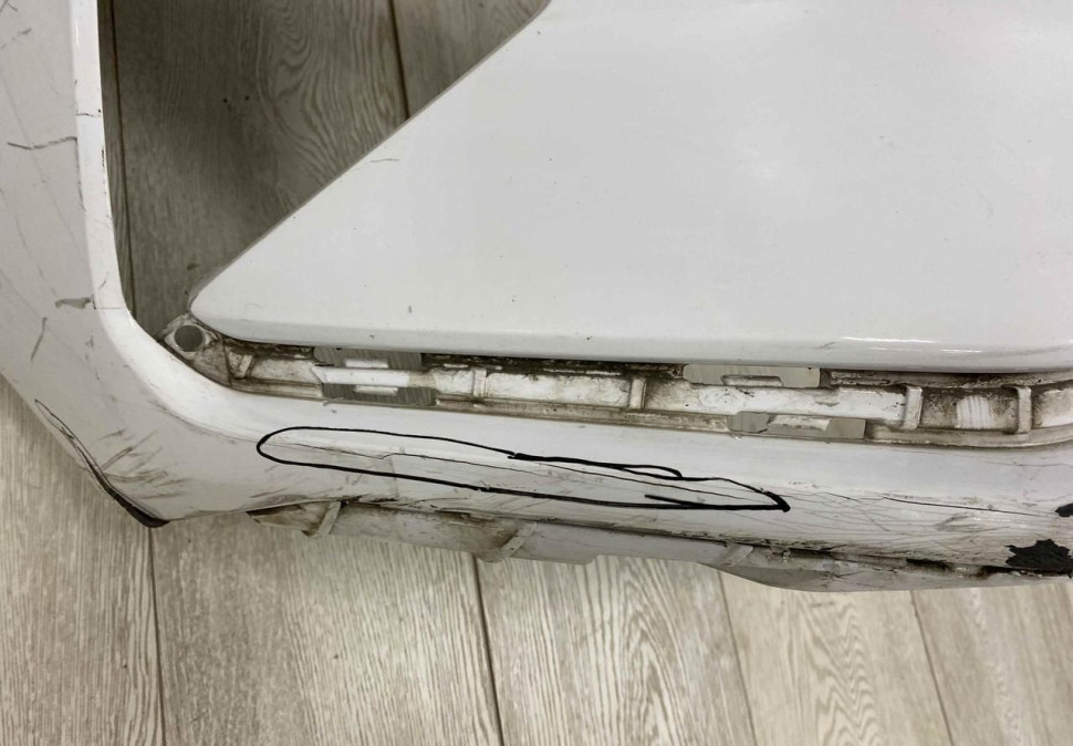 Бампер передний Hyundai Elantra 6 AD рестайлинг 2018 oem 86511F2AA0