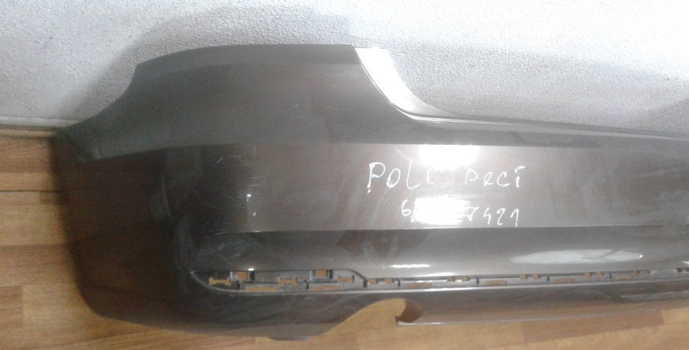 Бампер задний Volkswagen Polo рест седан oem 6ru807421