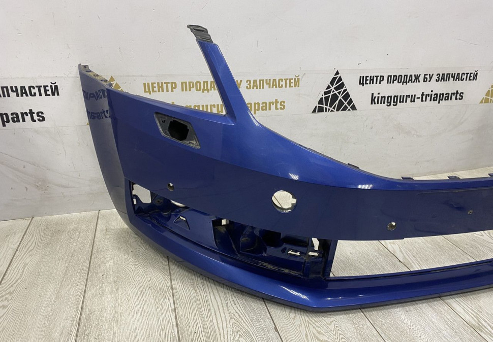 Бампер передний Skoda Octavia A7 рестайлинг OEM 5EU807221F Бампер передний Skoda Octavia A7 рестайлинг OEM 5EU807221F