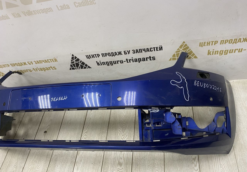 Бампер передний Skoda Octavia A7 рестайлинг OEM 5EU807221F Бампер передний Skoda Octavia A7 рестайлинг OEM 5EU807221F