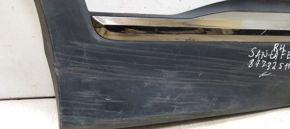 Молдинг двери задний правый Hyundai Santa Fe 4 2018> oem 87732S1100 Молдинг двери задний правый Hyundai Santa Fe 4 2018> oem 87732S1100