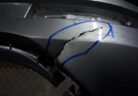 Бампер задний Volkswagen Jetta 6  oem 5C6807421