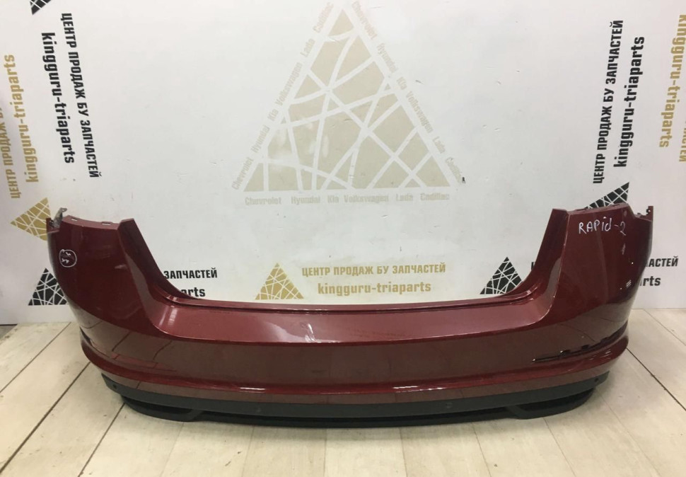 Бампер задний Skoda Rapid 2 2020 OEM 60U807421D