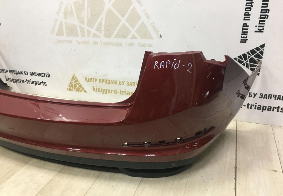 Бампер задний Skoda Rapid 2 2020 OEM 60U807421D