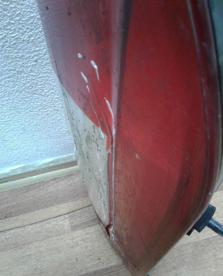 Фонарь правый Fiat Ducato oem 01380672080 (трещина) (скл-3)