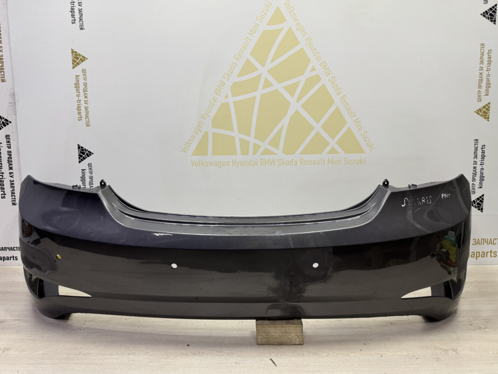 Бампер задний Hyundai Solaris 1 рестайлинг OEM 866114l500