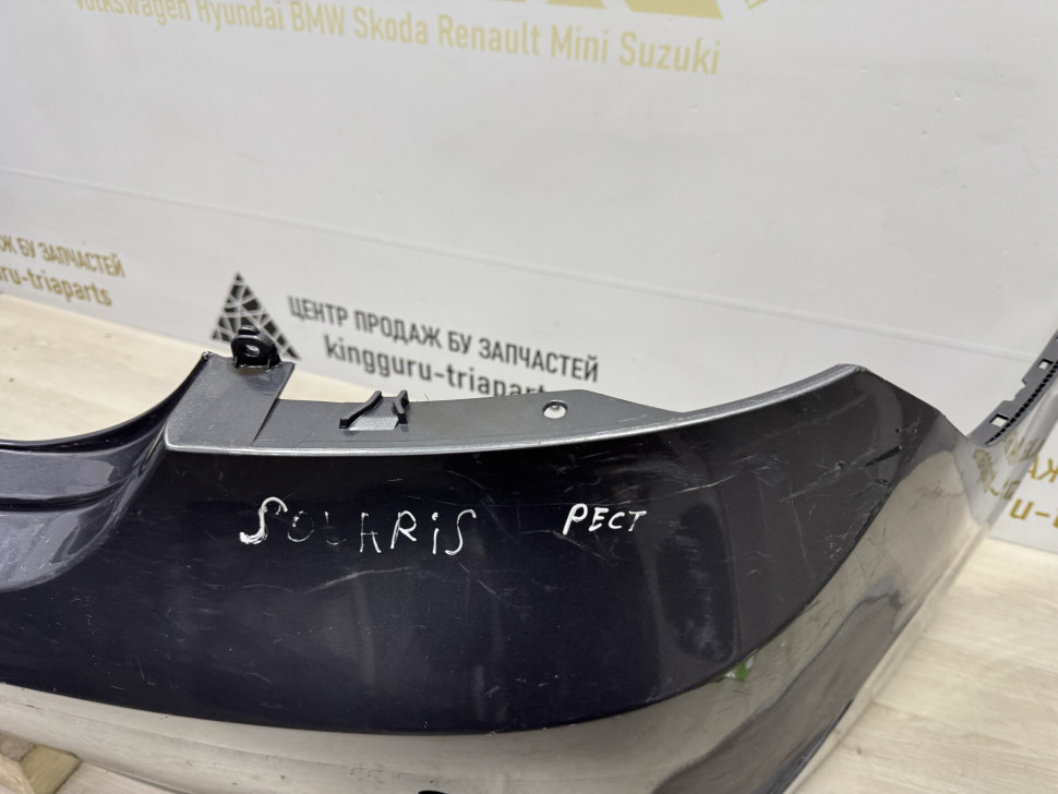 Бампер задний Hyundai Solaris 1 рестайлинг OEM 866114l500