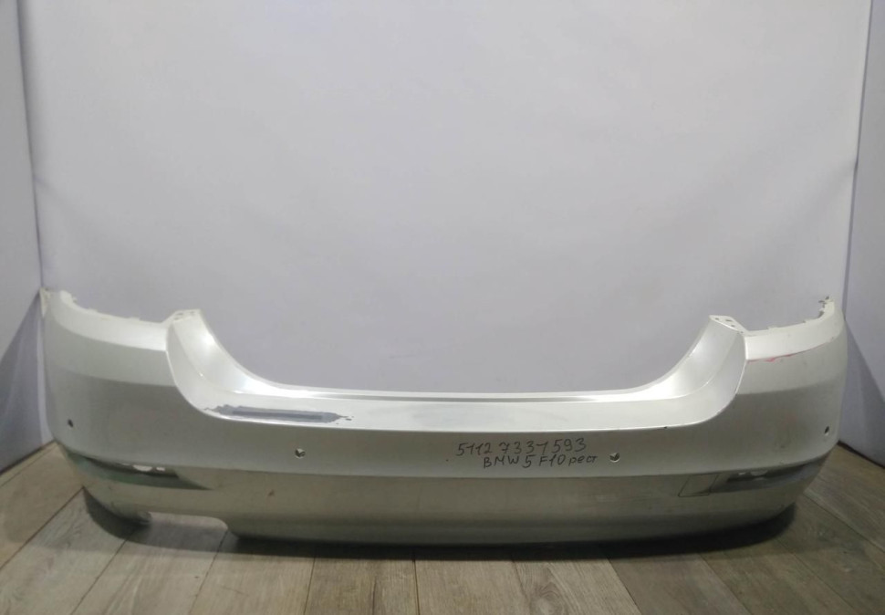 Бампер задний бу BMW 5 F10 рестайлинг OEM 51127331593