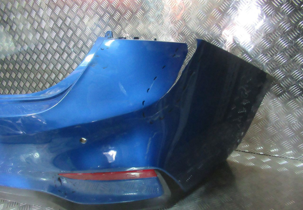 Бампер задний Hyundai Solaris 2 oem 86611H5000 (трещины) (скл-5) Бампер задний Hyundai Solaris 2 oem 86611H5000 (трещины) (скл-5)
