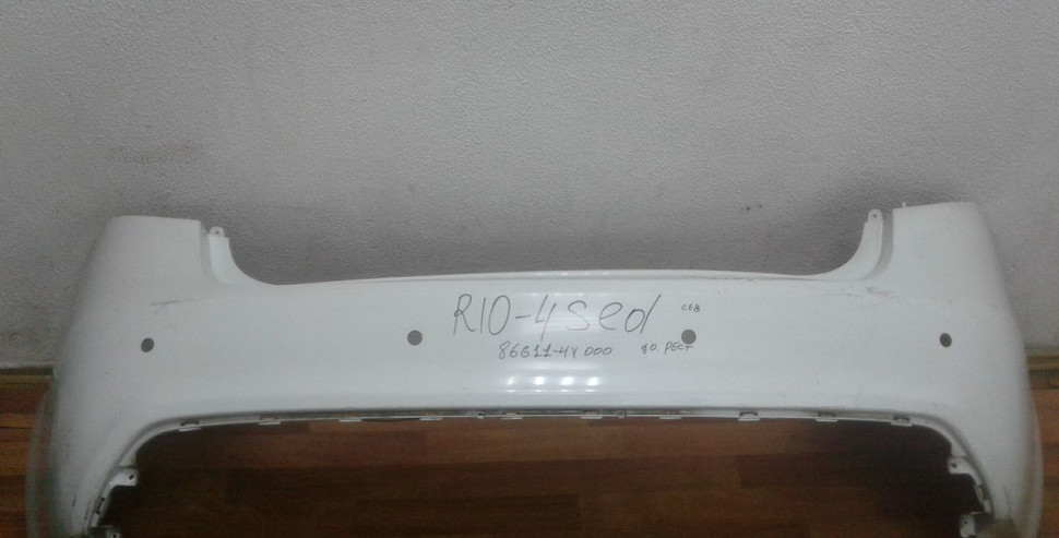 Бампер задний Kia Rio 3 до рест седан oem 866114y000 (трещина)