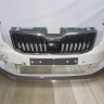 Бампер передний бу Skoda Octavia A7 рестайлинг OEM 5EU807221F (В)