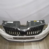 Бампер передний бу Skoda Octavia A7 рестайлинг OEM 5EU807221F (В)