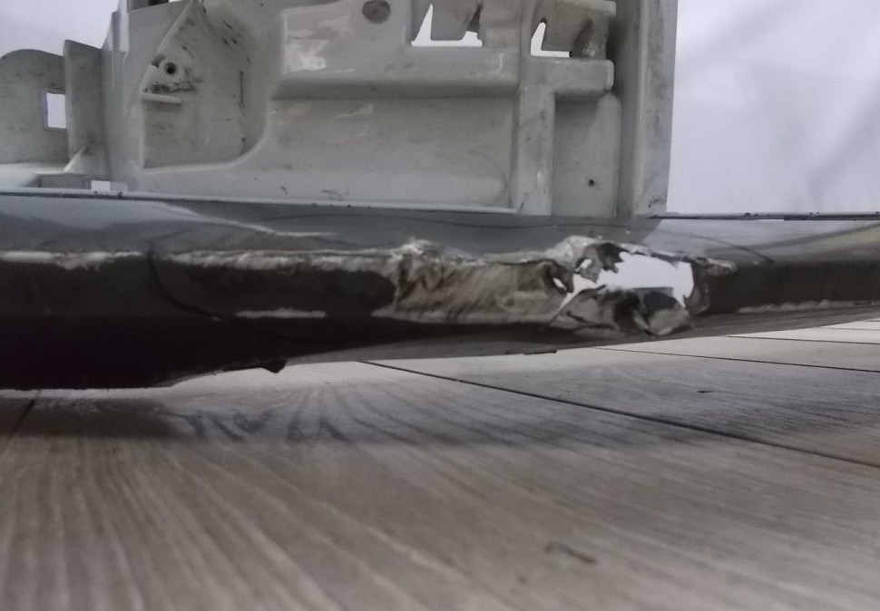 Бампер передний бу Skoda Octavia A7 рестайлинг OEM 5EU807221F (В)