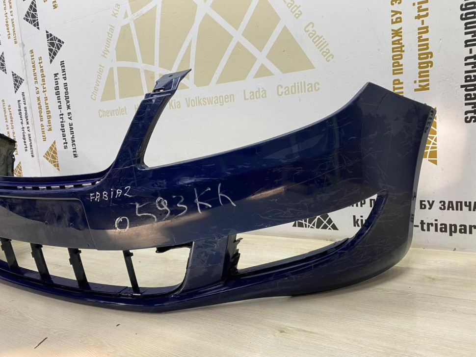 Бампер передний бу Skoda Fabia 2 OEM 5JU807221 (скл-5) Бампер передний бу Skoda Fabia 2 OEM 5JU807221 (скл-5)