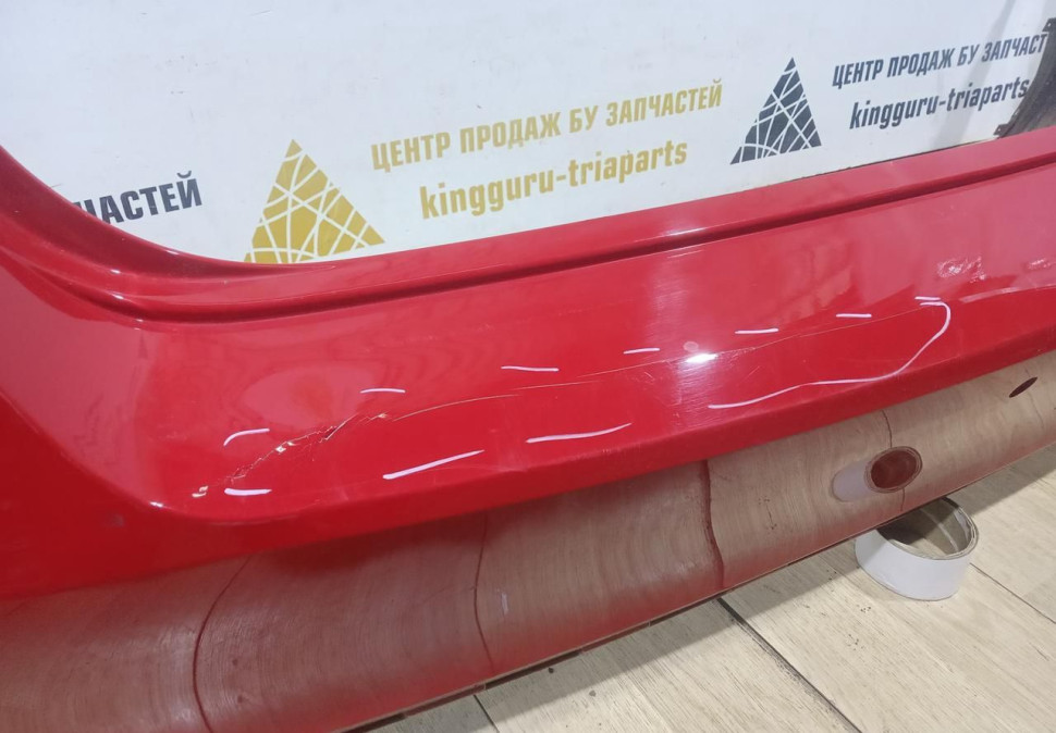Бампер задний бу Skoda Rapid OEM 60U807421