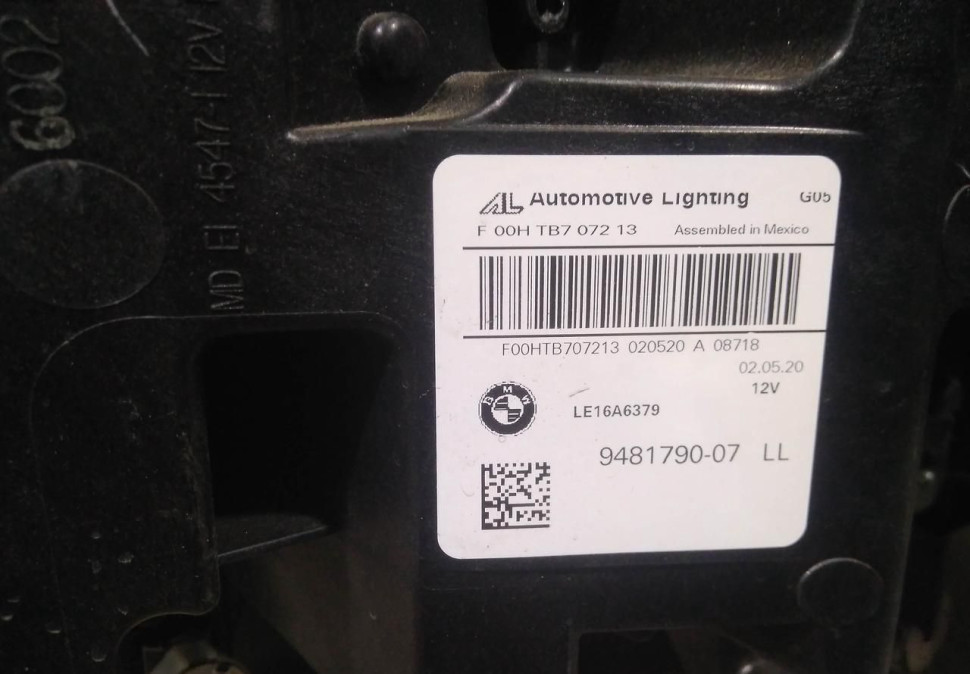Фара лазерная правая бу BMW X5 G05 OEM 63119850426