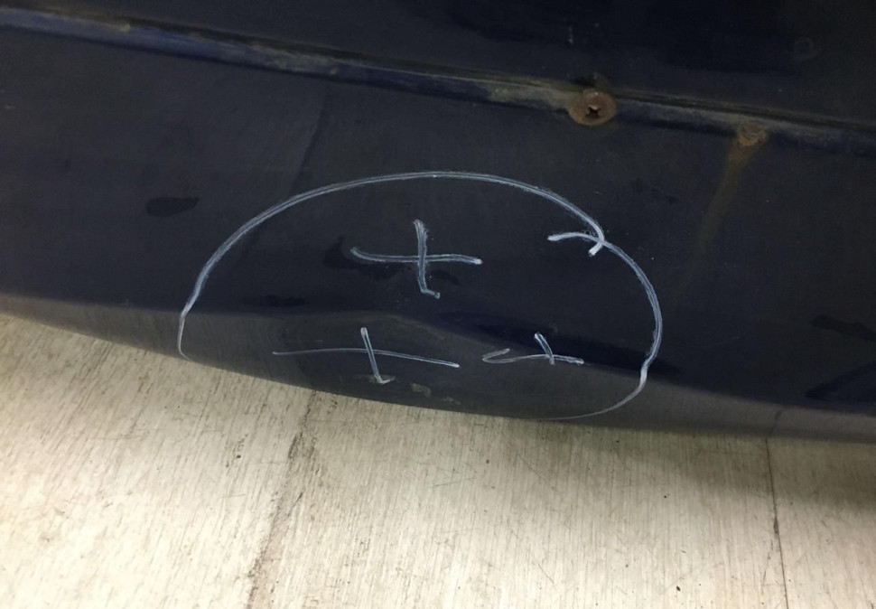 Бампер задний Renault Logan 2 2014 OEM 850220639R Бампер задний Renault Logan 2 2014 OEM 850220639R