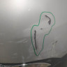 Бампер задний бу Renault Kaptur OEM 850220429R (В)