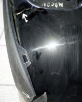 Бампер передний Porsche Macan  oem 95B807221AG2X (Скл-3)