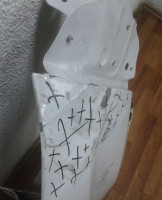 Крыло переднее правое Lada X-Ray oem 631006734R (вмятина) (скл-3)