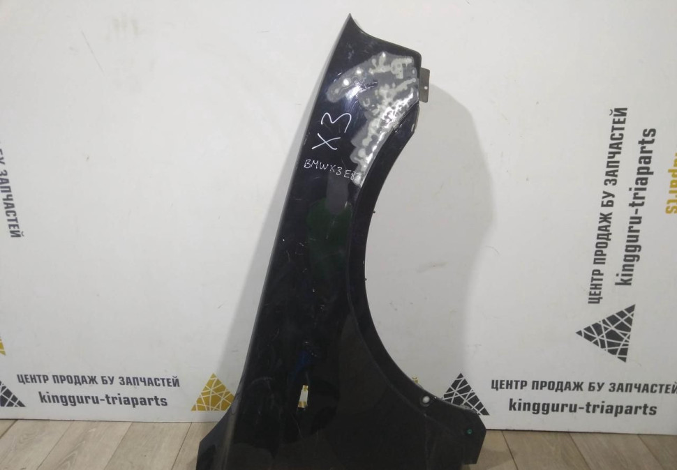 Крыло переднее правое бу BMW X3 E83 OEM 41353405922