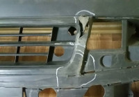 Бампер передний Volkswagen Transporter T5 OEM 7E0807221 (Скл-3)