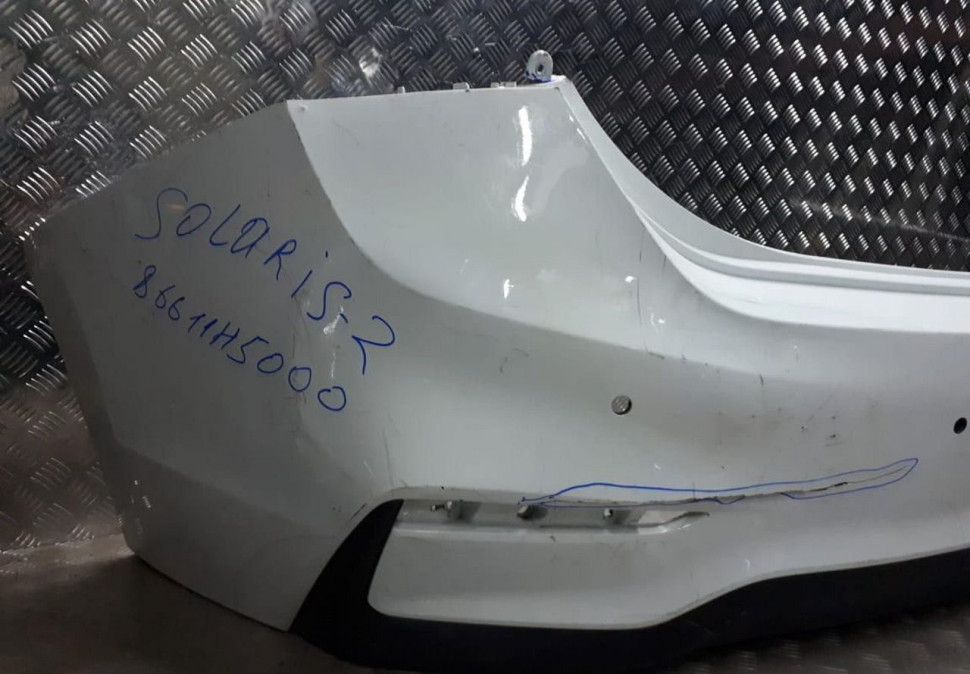 Бампер задний Hyundai Solaris 2 oem 86611H5000 Бампер задний Hyundai Solaris 2 oem 86611H5000