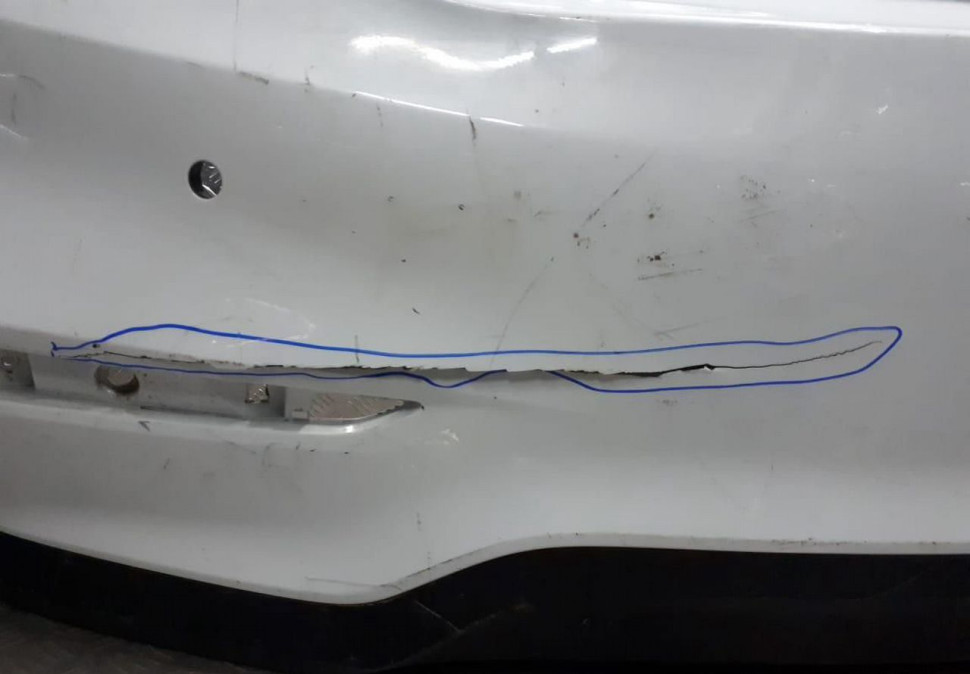 Бампер задний Hyundai Solaris 2 oem 86611H5000 Бампер задний Hyundai Solaris 2 oem 86611H5000