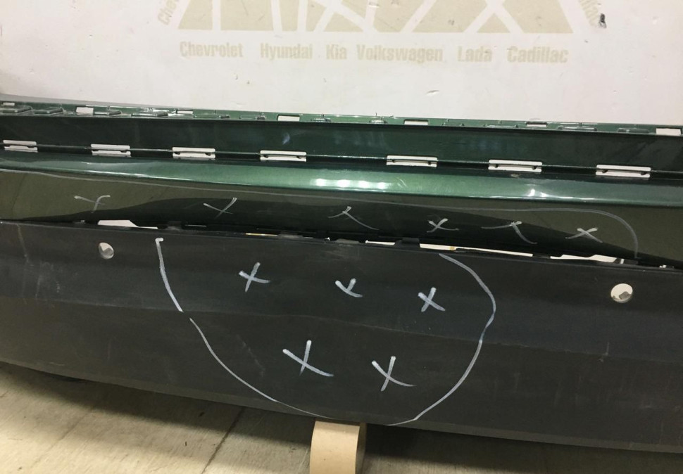 Бампер задний Skoda Kodiaq 2017 OEM 565807421