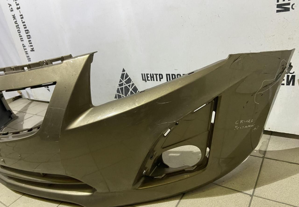 Бампер передний Chevrolet Cruze рестайлинг 2012-2015 oem 95480174 (скл-3)
