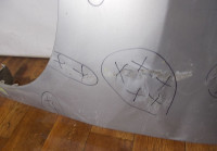 Крыло переднее левое бу Renault Logan 2 OEM 631010465R (скл-5)