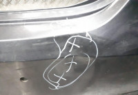 Бампер задний Hyundai Solaris 1 oem 866114L500