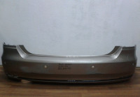 Бампер задний с молдингом Volkswagen Polo рестайл седан oem 6ru807421 (мал. трещ.)