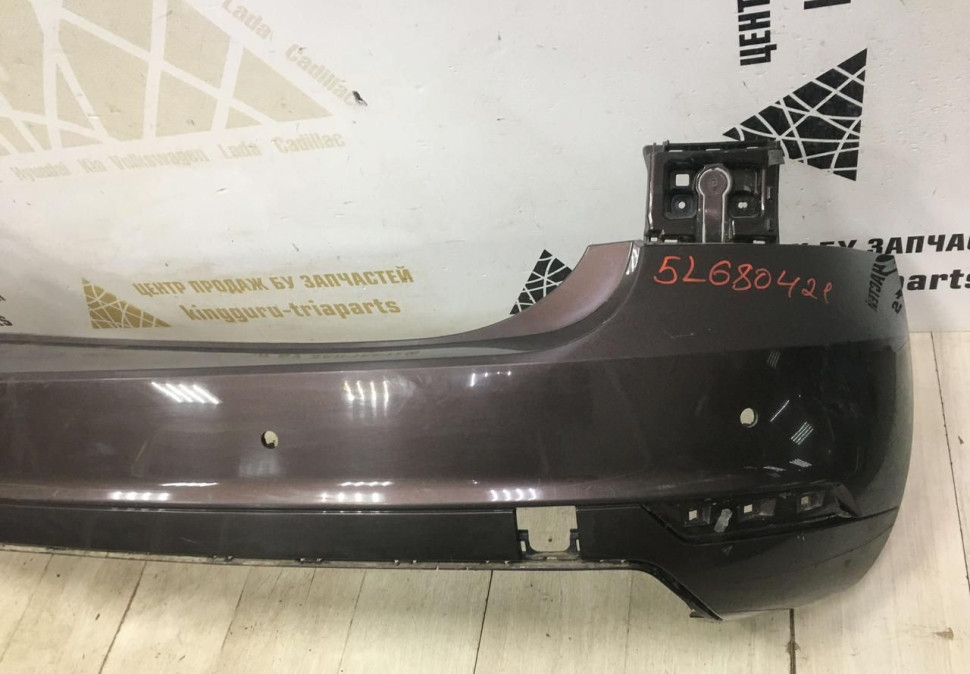 Бампер задний Skoda Yeti рестайлинг OEM 5L6807421D (скл-3) Бампер задний Skoda Yeti рестайлинг OEM 5L6807421D (скл-3)