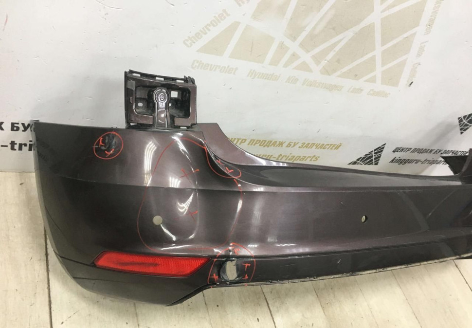 Бампер задний Skoda Yeti рестайлинг OEM 5L6807421D (скл-3) Бампер задний Skoda Yeti рестайлинг OEM 5L6807421D (скл-3)