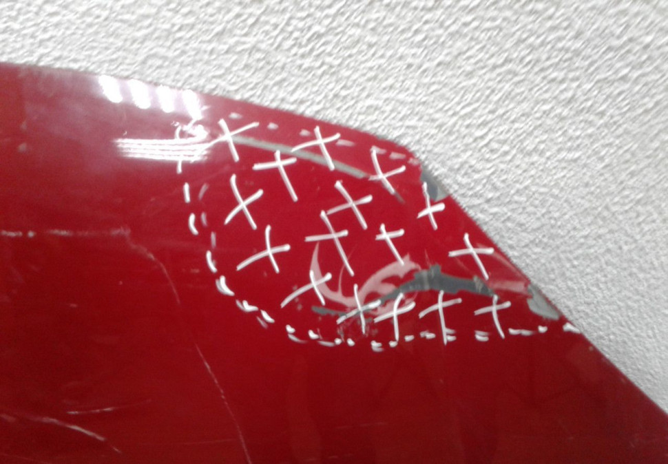 Капот Volkswagen Golf 5 oem 1k0823155 (вмятина)