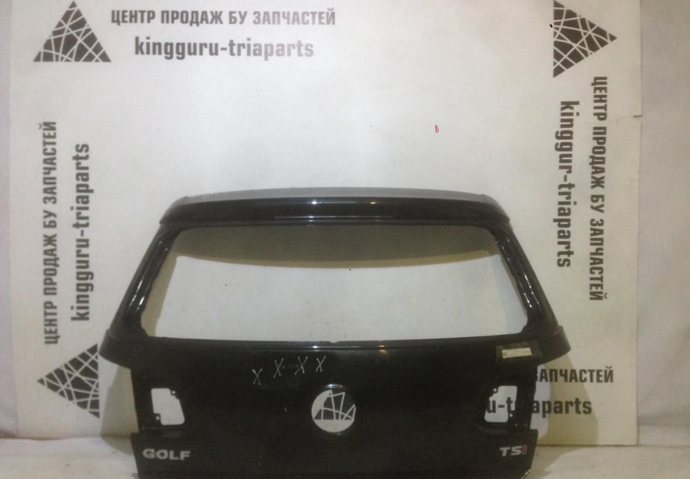 Крышка багажника Volkswagen Golf 6 OEM: 5K6827025J (скл-3) Крышка багажника Volkswagen Golf 6 OEM: 5K6827025J (скл-3)