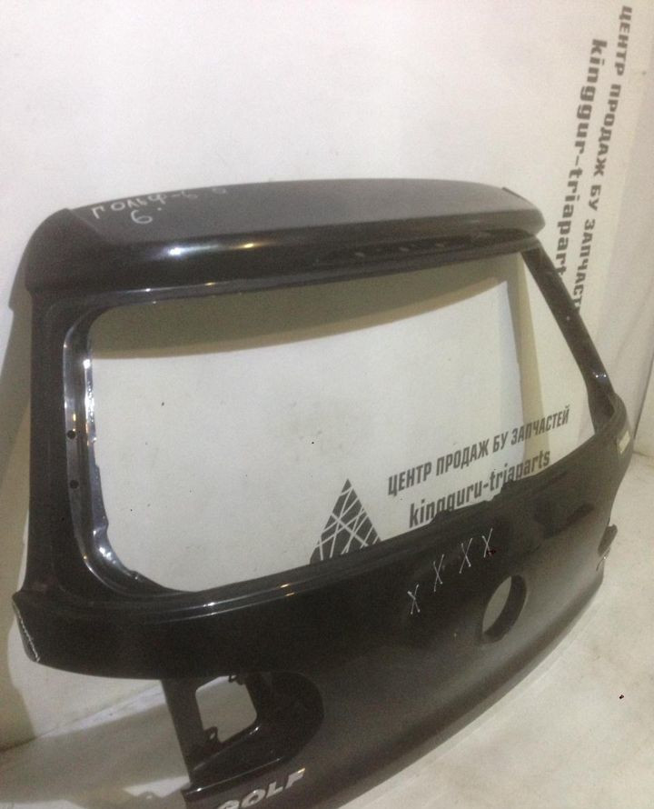 Крышка багажника Volkswagen Golf 6 OEM: 5K6827025J (скл-3) Крышка багажника Volkswagen Golf 6 OEM: 5K6827025J (скл-3)