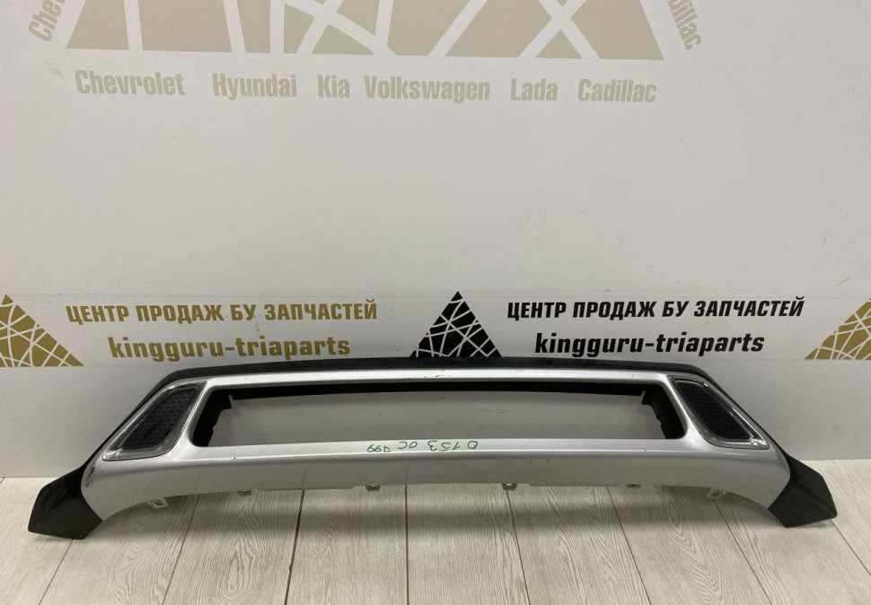 Накладка переднего бампера Mitsubishi Outlander 3 рестайлинг OEM 6405A269 (Скл-3)