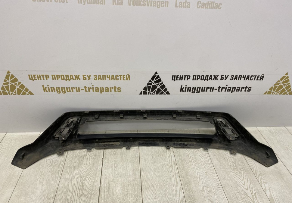 Накладка переднего бампера Mitsubishi Outlander 3 рестайлинг OEM 6405A269 (Скл-3)