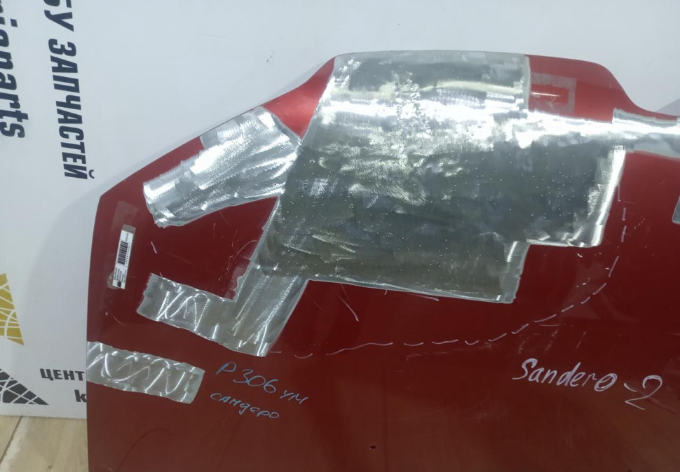 Капот Renault Logan 2 OEM 651001918R Капот Renault Logan 2 OEM 651001918R