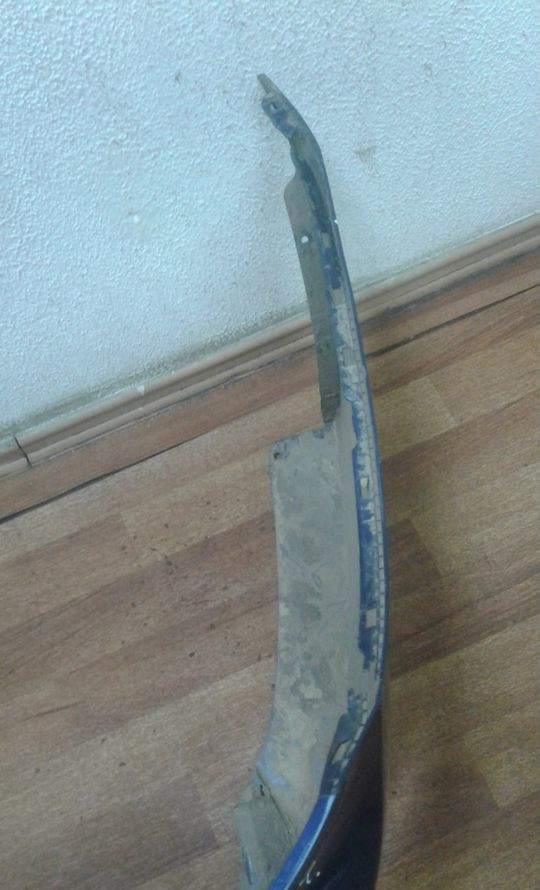 Бампер задний Hyundai Solaris 1 рест седан oem 866114L500 (трещина бок. крепления)