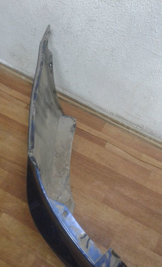 Бампер задний Hyundai Solaris 1 рест седан oem 866114L500 (трещина бок. крепления)