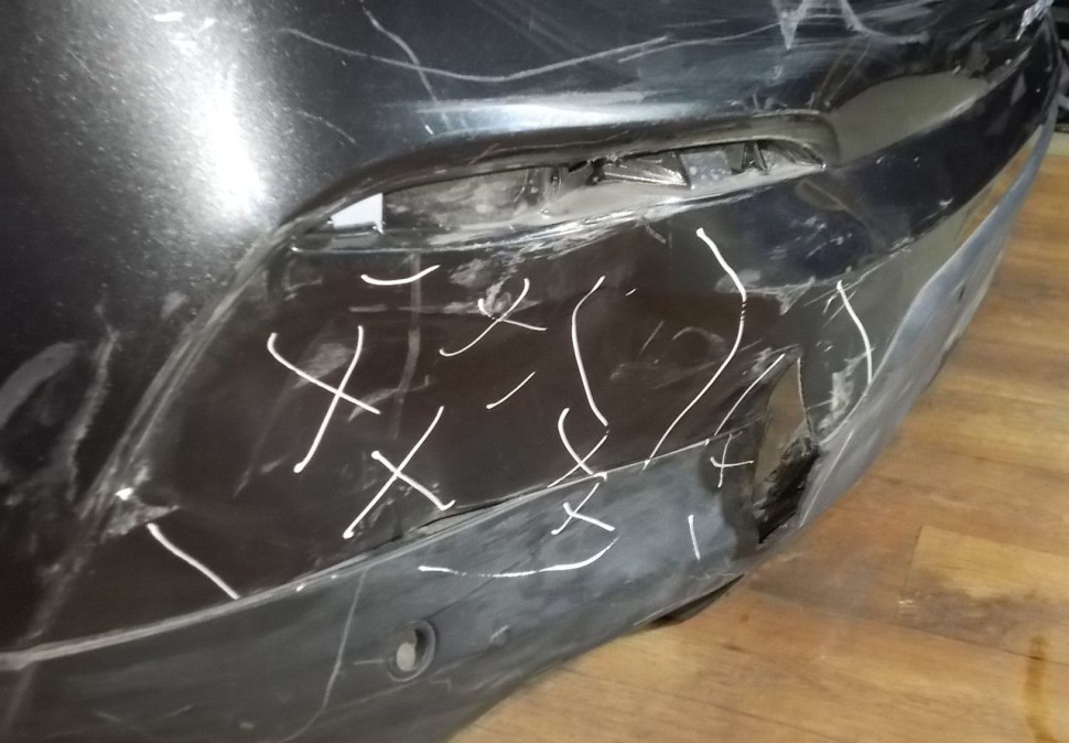 Бампер задний бу BMW X4 F26 OEM 51127366969 Бампер задний бу BMW X4 F26 OEM 51127366969