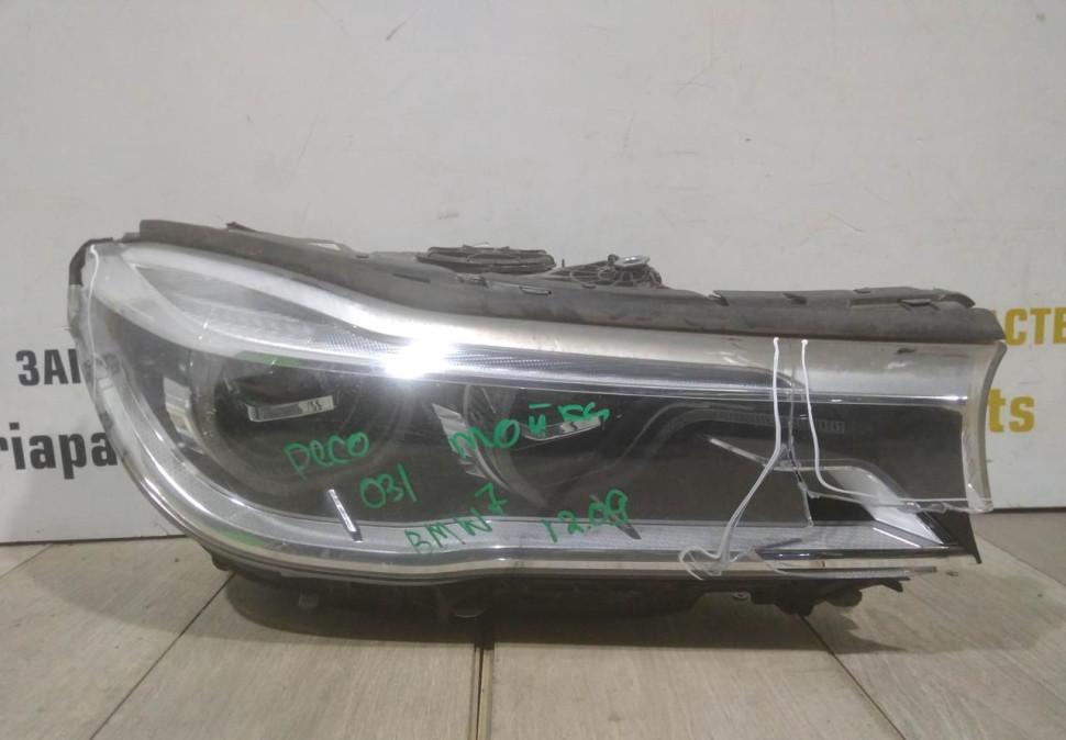 Фара ЛЭД LED адаптив правая бу BMW 7 G11 OEM 63117408716