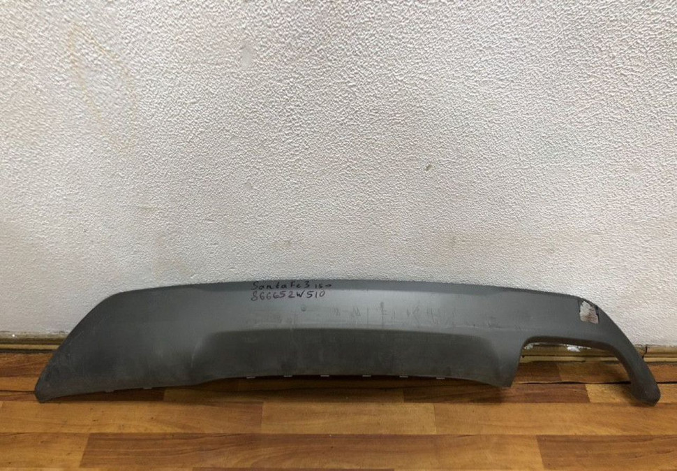 Спойлер заднего бампера Hyundai Santa Fe 3 15- oem 866652W510