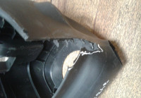 Кожух рулевой колонки нижний Hyundai Solaris (трещина) oem 848521r000