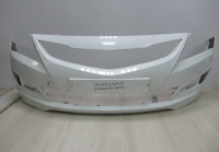 Бампер передний Hyundai Solaris 1 рест (14-17)  oem 865114L500 (трещина,слом.бок.крепл) (скл-3)