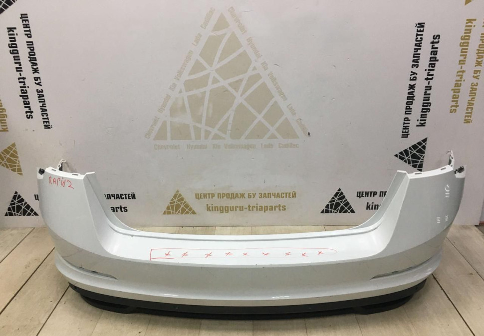 Бампер задний Skoda Rapid 2 2020 OEM 60U807421D